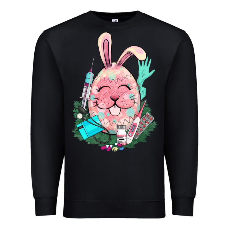 Easter Egg Nurse Easter Day Premium Sweatshirt by HowdyJamesFarm | Teevron