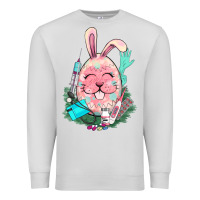 Dove Grey Easter egg Nurse Easter Day Premium Sweatshirt - HowdyJamesFarm