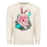 Sandshell Easter egg Nurse Easter Day Premium Sweatshirt - HowdyJamesFarm