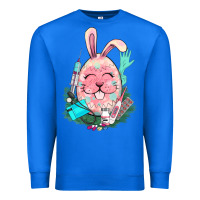True Royal Easter egg Nurse Easter Day Premium Sweatshirt - HowdyJamesFarm