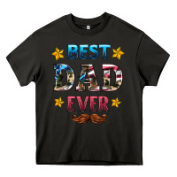 Asphalt best dad ever Heavy Core Tee - HRA Design Shop