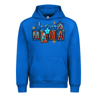Cobalt American mama Mother's Day Urban Hoodie - FaDigitalArtStudio