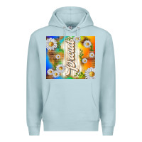 Blue Mist proud with daisies Premium Hoodie - TumblerDesignByShophia