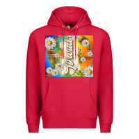 Cardinal proud with daisies Premium Hoodie - TumblerDesignByShophia