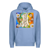 Colony Blue proud with daisies Premium Hoodie - TumblerDesignByShophia
