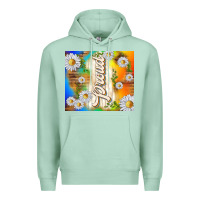 Seafoam proud with daisies Premium Hoodie - TumblerDesignByShophia