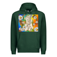 Sports Green proud with daisies Premium Hoodie - TumblerDesignByShophia
