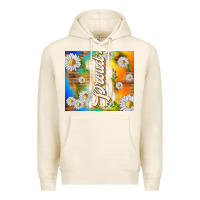 Tofu proud with daisies Premium Hoodie - TumblerDesignByShophia