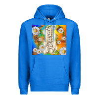 True Royal proud with daisies Premium Hoodie - TumblerDesignByShophia