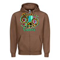 Chestnut Cancer Zodiac Zipper Hoodie - Bettercallsaul