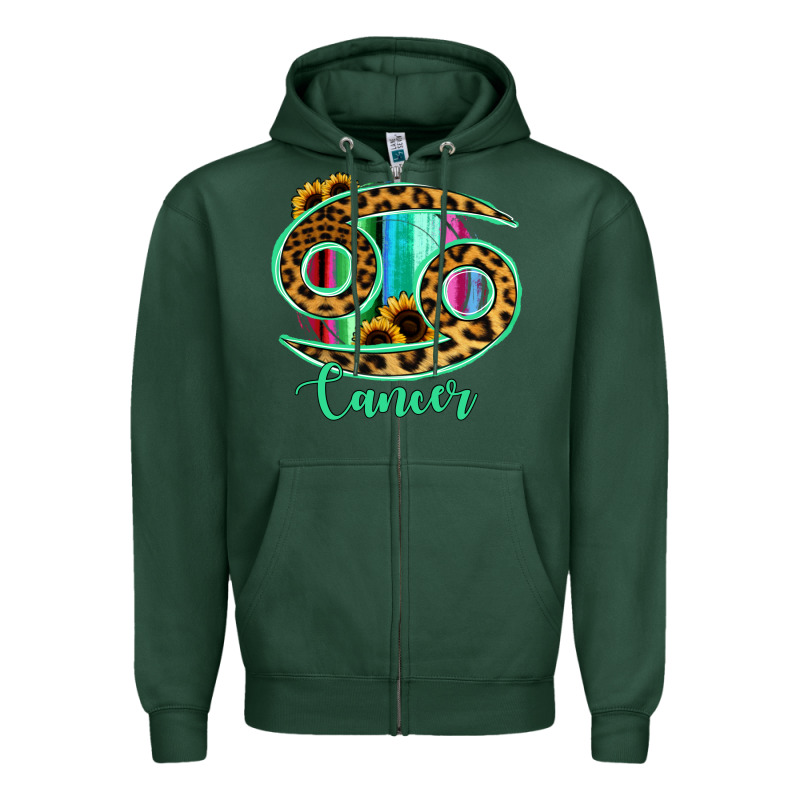 Cancer Zodiac Zipper Hoodie by Bettercallsaul | Teevron