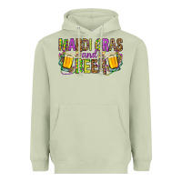 Matcha mardi gras and beer hjf Heavyweight Hoodie - HowdyJamesFarm
