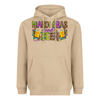 Mushroom mardi gras and beer hjf Heavyweight Hoodie - HowdyJamesFarm