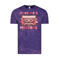 Cloud Purple make me a mixtape Vintage Tee - MaliasSmallBusiness