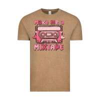 Vintage Coffee make me a mixtape Vintage Tee - MaliasSmallBusiness