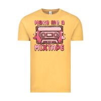 Vintage Mustard make me a mixtape Vintage Tee - MaliasSmallBusiness
