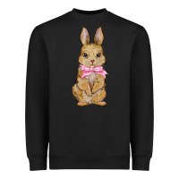 Black Easter rabbit Heavyweight Sweatshirt - NancyCooperArtShop