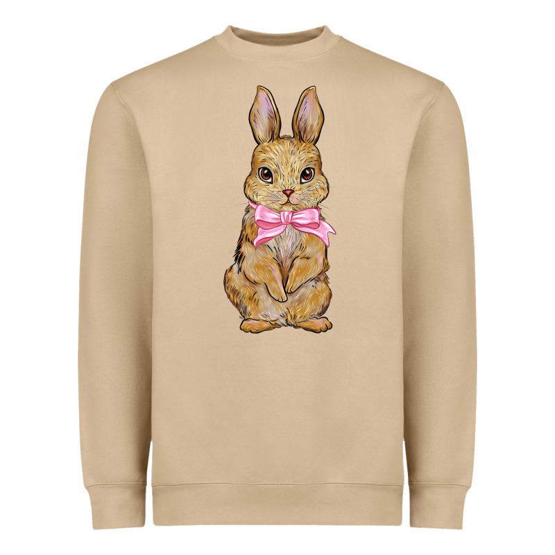 Easter Rabbit Heavyweight Sweatshirt by NancyCooperArtShop | Teevron