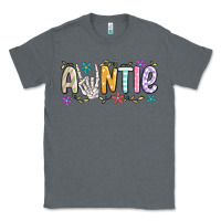Charcoal Heather auntie Classic Tee - MaliasSmallBusiness
