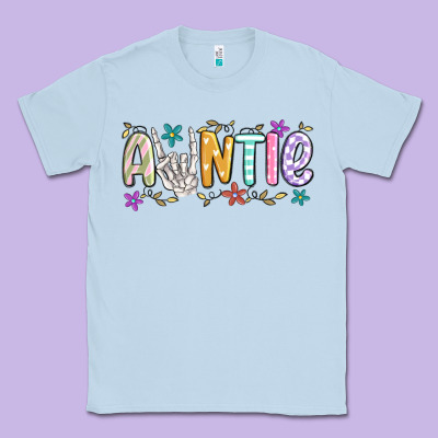 Auntie Classic Tee Designed By Maliassmallbusiness