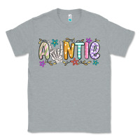 Heather Grey auntie Classic Tee - MaliasSmallBusiness