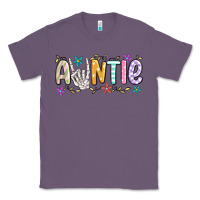 Lavender auntie Classic Tee - MaliasSmallBusiness