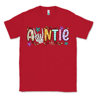 Red auntie Classic Tee - MaliasSmallBusiness