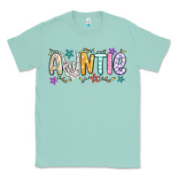 Seafoam auntie Classic Tee - MaliasSmallBusiness