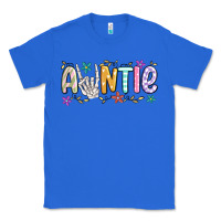True Royal auntie Classic Tee - MaliasSmallBusiness