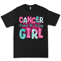 Black cancer picked the wrong girl Premium Tee - JahusDesignShop