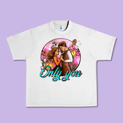Only You And Couple With Keys Urban Heavy Tee Designed By Adodesignshop