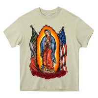 Mossy our lady Heavy Core Tee - RacoonDesign
