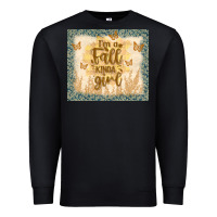 Black i'm a fall kinda girl Premium Sweatshirt - TumblerDesignByShophia