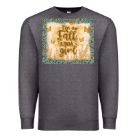 Charcoal Heather i'm a fall kinda girl Premium Sweatshirt - TumblerDesignByShophia