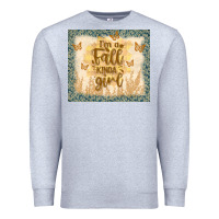 Heather Grey i'm a fall kinda girl Premium Sweatshirt - TumblerDesignByShophia