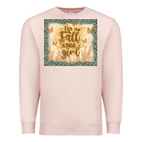 Pale Pink i'm a fall kinda girl Premium Sweatshirt - TumblerDesignByShophia