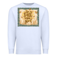 White i'm a fall kinda girl Premium Sweatshirt - TumblerDesignByShophia