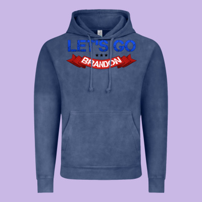 Let's Go Brandon Vintage Hoodie Designed By Jasminsmagicworld