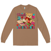 Toasted Coconut i teach sweethearts Long Sleeve Tee - NancyCooperArtShop