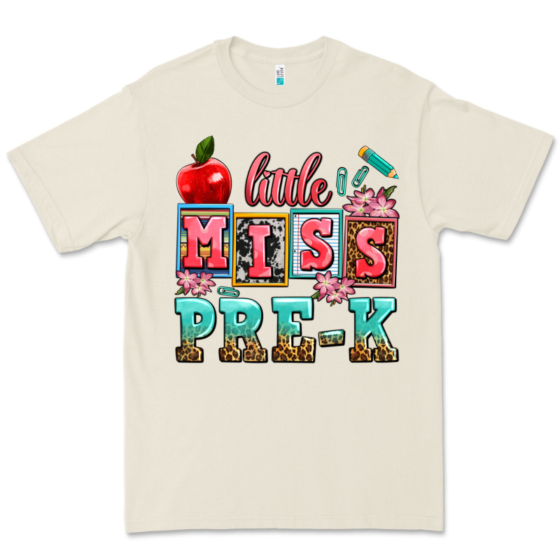 Little Miss Pre K Premium Tee by AdoDesignShop | Teevron