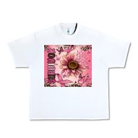 White breast cancer survivor Urban Heavy Tee - MaliasSmallBusiness