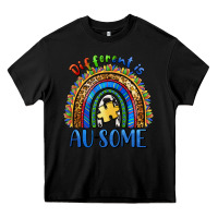 Black different is ausome Heavy Core Tee - BarkalooDesign