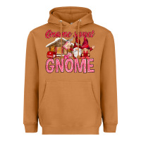 Meerkat Gnome sweet gnome Valentine's Day Heavyweight Hoodie - HowdyJamesFarm