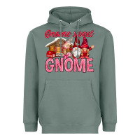 Sage Gnome sweet gnome Valentine's Day Heavyweight Hoodie - HowdyJamesFarm