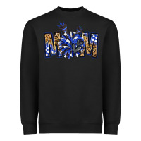 Black cheer mom Heavyweight Sweatshirt - NancyCooperArtShop