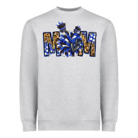 Heather Grey cheer mom Heavyweight Sweatshirt - NancyCooperArtShop