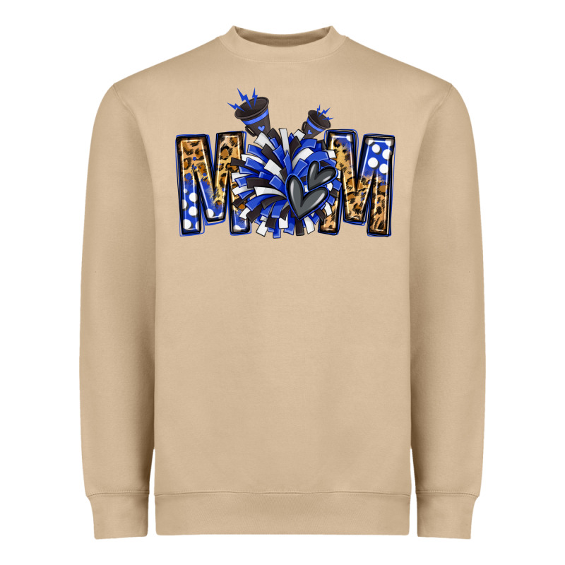 Cheer Mom Heavyweight Sweatshirt by NancyCooperArtShop | Teevron