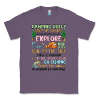 Lavender camping rules Classic Tee - MaliasSmallBusiness