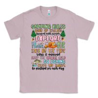 Lilac camping rules Classic Tee - MaliasSmallBusiness