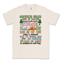 Natural camping rules Classic Tee - MaliasSmallBusiness